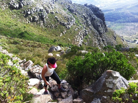 Walk up Table Mountain, Cape Town